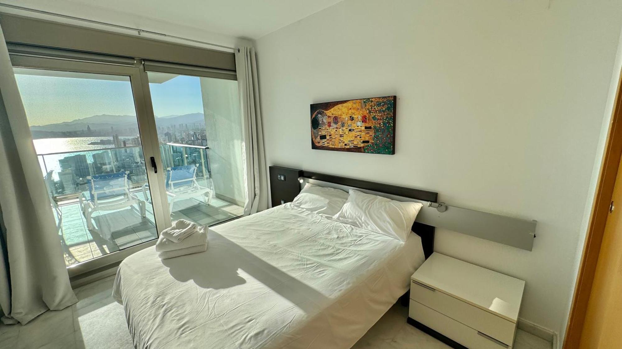 Highrise Apartment With Stunning Views From Private Balcony 85 Бенідорм Екстер'єр фото